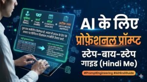 AI के लिए प्रोफ़ेशनल प्रॉम्प्ट कैसे बनाएँ – स्टेप‑बाय‑स्टेप गाइड